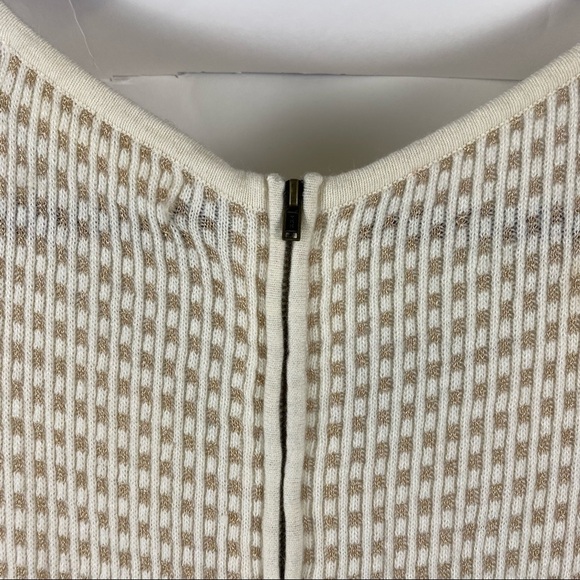 Anthropologie Sparrow Gilt Grid Sweater Dress S - Picture 11 of 12